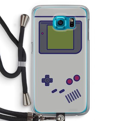 Game On: Samsung Galaxy S6 Transparant Hoesje met koord