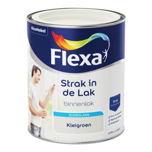 Flexa Strak in de Lak Binnenlak Zijdeglans - Kleigroen