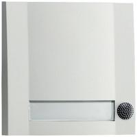 Grothe 51103 Belknop Met naambord Wit/zwart