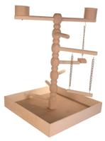 Trixie speelplaats hout voor agapornis en parkiet