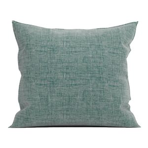 Zo Home Lino Kussensloop Linnen Look - emerald green 80x80cm