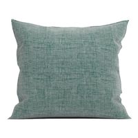 Zo Home Lino Kussensloop Linnen Look - emerald green 80x80cm