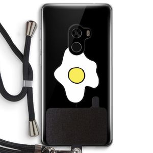 Spiegelei: Xiaomi Mi Mix 2 Transparant Hoesje met koord