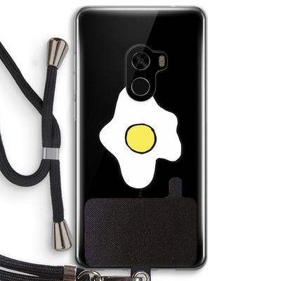 Spiegelei: Xiaomi Mi Mix 2 Transparant Hoesje met koord