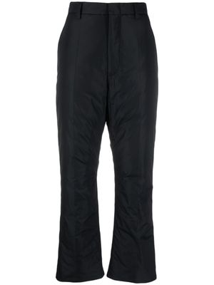 Sofie D'hoore pantalon de ski droit à design matelassé - Noir