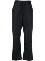 Sofie D'hoore pantalon de ski droit à design matelassé - Noir