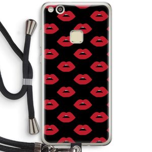 Lips: Huawei Ascend P10 Lite Transparant Hoesje met koord