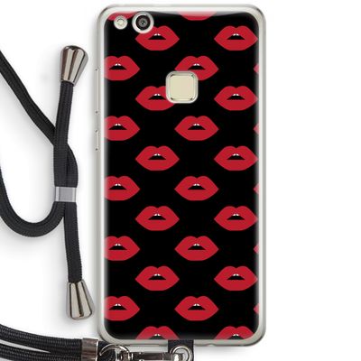 Lips: Huawei Ascend P10 Lite Transparant Hoesje met koord
