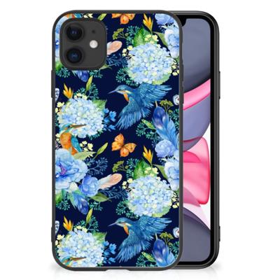 Dierenprint Telefoonhoesje voor iPhone 11 IJsvogel