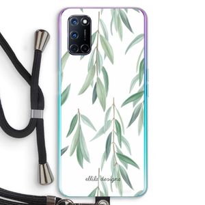 Branch up your life: Oppo A52 Transparant Hoesje met koord