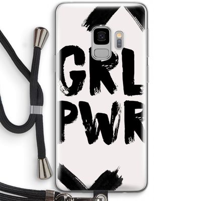 Girl Power #2: Samsung Galaxy S9 Transparant Hoesje met koord