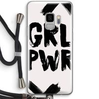 Girl Power #2: Samsung Galaxy S9 Transparant Hoesje met koord