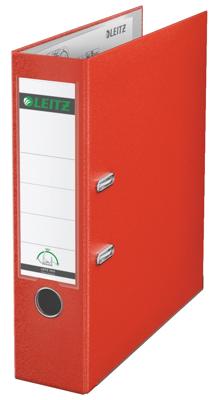 Leitz 180° ordner, A4, uit PP, rug van 8 cm, lichtrood