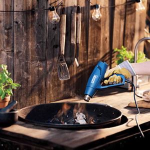 Rapid Heteluchtpistool R1800 incl. set in koffer 1800W temp. 300-550° C