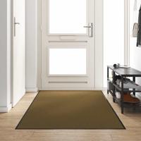 Deurmat Bruin en zwart 120 x 250 cm Polyamide en PVC