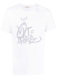 Zadig&Voltaire t-shirt en coton à logo imprimé - Blanc