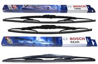 Bosch Ruitenwissers voorzijdedeelset voorzijde + achter 531H450
