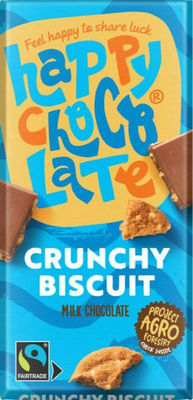 Happy Chocolate Crunchy Biscuit