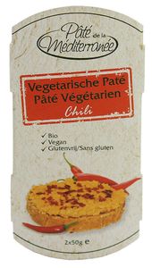 Pate de la Mediterranee Vegetarische Paté Chili