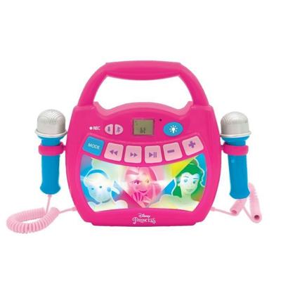 DISNEY PRINCESS - Bluetooth-luidspreker - Lichteffecten en microfoons en oplaadbare batterij inbegrepen