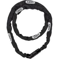 Abus 4804c/75 zwart fietskettingslot, 4mm, 75cm, cijferslot