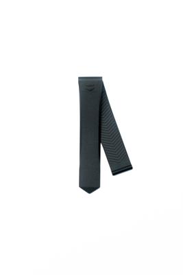 Horlogeband Tag Heuer FT6208 Rubber Zwart