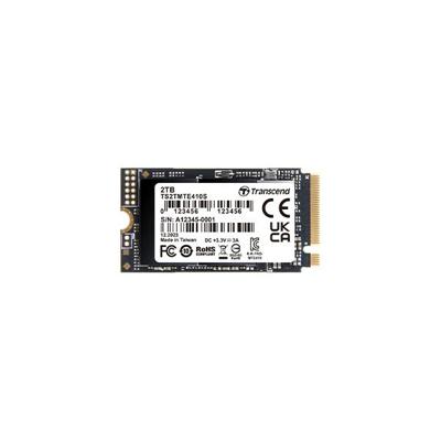 Transcend ts1tmte410s 410s ssd, 1tb, m.2 2242, nvme, pcie gen4x4, dram-less, 5000 mb/s, 330k iops