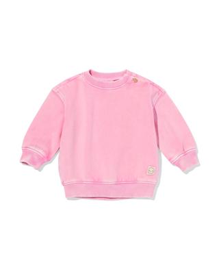 HEMA Babytrui sweatstof roze (roze)