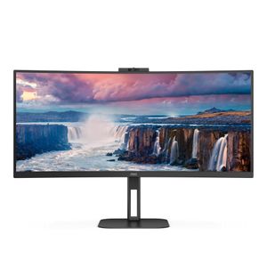 AOC V5 CU34V5CW 86,4 cm (34") 3440 x 1440 Pixels Wide Quad HD LED Zwart