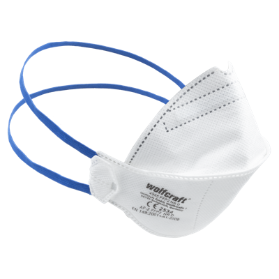 Wolfcraft Vouwmaskers | FFP2 | 2 stuks - 4945000