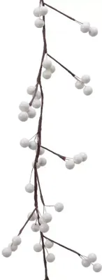Everlands kunsttak bessen 130cm wit