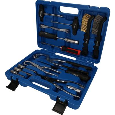 Brilliant Tools BT701250 Universele remtrommel en gereedschapset voor remschijven, 15-delig