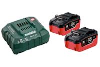 Pic Metabo basis-set 2 x lihd 18v / 5.5 ah accu's | k+mix - 685122000