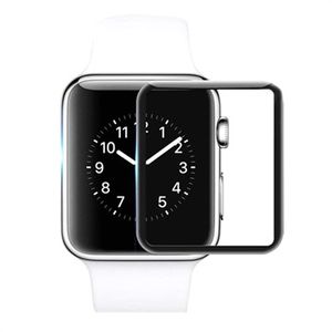 Apple Watch Series 9/8/7 Screenprotector van gehard glas - 9H - 45 mm - Zwart