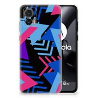 Motorola Edge 30 Neo | TPU Hoesje | Funky Triangle