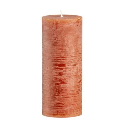 Stompkaars rustiek Sfeer - terracotta - 17 cm - Leen Bakker