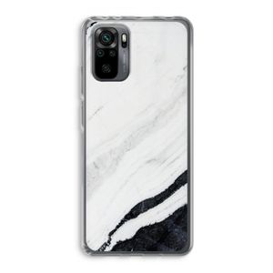 Elegante marmer: Xiaomi Redmi Note 10 Pro Transparant Hoesje