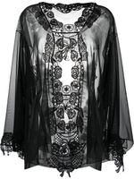 Belle Et Bon Bon veste Bisoux Venetian en dentelle - Noir