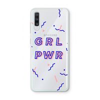 GRL PWR: Samsung Galaxy A70 Transparant Hoesje