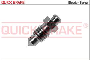 Ontluchtingsschroef/-klep, remklauw, Ontluchtingsschroef / -nippel QUICK BRAKE, u.a. für Rover, Honda, MG