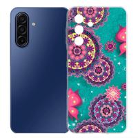 TPU Hoesje Samsung Galaxy A17 - Cirkels en Vlinders Backcover TPU Hoesje Samsung Galaxy A17 - Cirkels en Vlinders Backcover