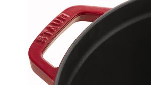 Staub Ronde Stoof-/Braadpan 28 cm Kersenrood