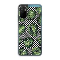 Geometrische jungle: Xiaomi Poco M3 Pro 5G Transparant Hoesje
