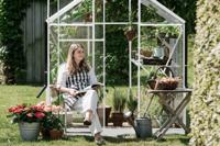 Tuinkas Kate III - 192x314 cm - Wit - Full Options- - Veiligheidsglas- Royal Well