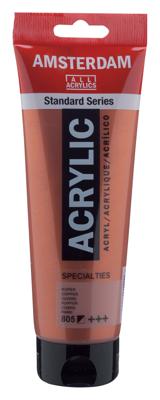 Royal Talens Amsterdam Standard Series Acrylverf Tube 250 ml - Koper 805