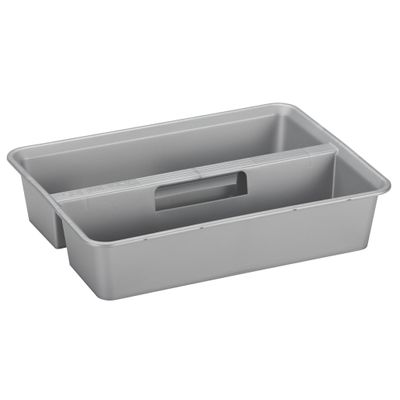 Sunware Organiser - voor opslagbox 24 L - lichtgrijs - 36x27x8 cm Sunware Organiser - voor opslagbox 24 L - lichtgrijs - 36x27x8 cm
