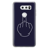 F**k U: LG V30 Transparant Hoesje