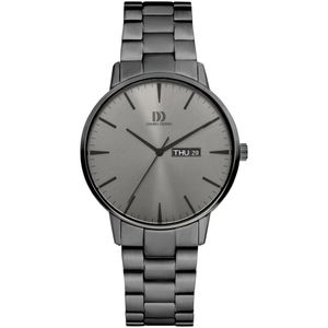 Danish Design IQ96Q1267 Horloge Akilia staal grijs 41 mm