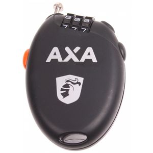 AXA 5011597 fietsslot Zwart, Oranje 53 mm Kabelslot