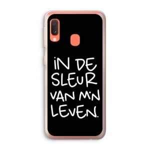 De Sleur: Samsung Galaxy A20e Transparant Hoesje